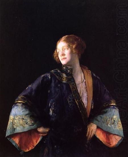 The Blue Mandarin Coat, Joseph Decamp